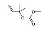 methyl 2-methylbut-3-en-2-yl carbonate结构式