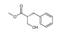 (R)-2-benzyl-3-hydroxypropanoic acid methyl ester结构式