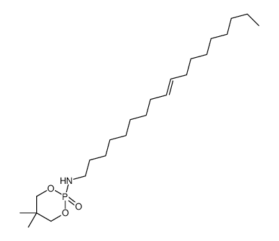 5,5-Dimethyl-N-[(Z)-9-octadecenyl]-1,3,2-dioxaphosphorinan-2-amine2-oxide结构式