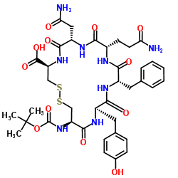 Boc-Pressinoic acid Structure