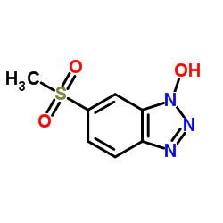 6-(Methylsulfonyl)-1H-benzotriazol-1-ol Structure