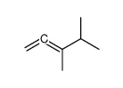 3,4-dimethyl-penta-1,2-diene Structure