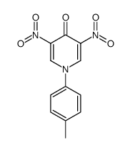 3,5-dinitro-1-(p-tolyl)pyridin-4(1H)-one结构式