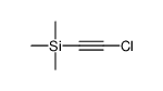 2-chloroethynyl(trimethyl)silane Structure