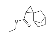 Spiro[bicyclo[2.2.1]heptane-2,1-cyclopropane]-2-carboxylic acid, ethyl ester (9CI) Structure