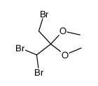 1,1,3-Tribromoacetone Dimethyl Ketal结构式