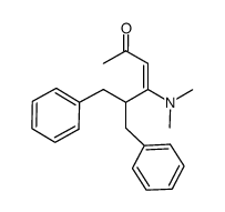(E)-5-benzyl-4-(dimethylamino)-6-phenylhex-3-en-2-one结构式