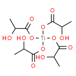 Titanium lactate, 50 in glycerol Structure