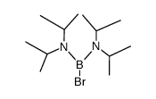 bis(i-propylamino)bromoborane Structure