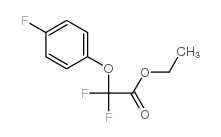 Difluoro-(4-fluoro-phenoxy)-acetic acid ethyl ester Structure