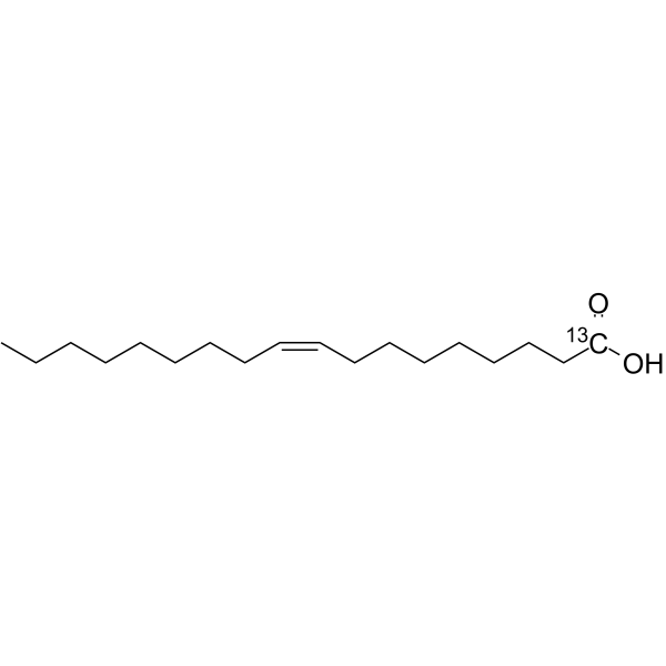 Oleic Acid-13C Structure