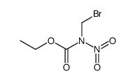 N-bromomethyl-N-nitroethylurethane Structure