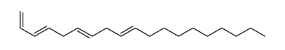(3Z,6Z,9Z)-nonadeca-1,3,6,9-tetraene结构式