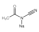 n-cyanoacetamide sodium salt Structure
