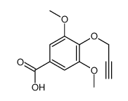 3,5-dimethoxy-4-prop-2-ynoxybenzoic acid Structure