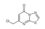 7-(氯甲基)-5H-[1,3,4]噻二唑[3,2-a]嘧啶-5-酮结构式