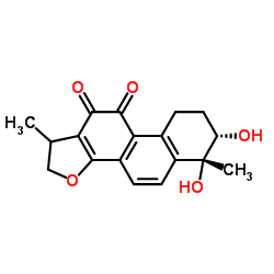 15,16-二氢丹参二醇 B结构式