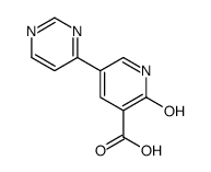 2-oxo-5-pyrimidin-4-yl-1H-pyridine-3-carboxylic acid Structure