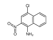 4-chloro-2-nitro-1-naphthylamine Structure