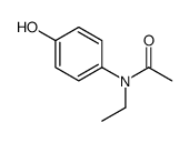 N-ethyl-N-(4-hydroxyphenyl)acetamide结构式