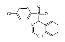 N-[(4-chlorophenyl)sulfonyl-phenylmethyl]formamide Structure