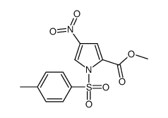 Methyl 4-nitro-1-(p-toluenesulfonyl)pyrrole-2-carboxylate Structure