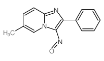 Imidazo[1,2-a]pyridine, 6-methyl-3-nitroso-2-phenyl-结构式