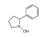 1-hydroxy-2-phenylpyrrolidine Structure