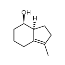 (7R,7aS)-3-methyl-2,4,5,6,7,7a-hexahydro-1H-inden-7-ol结构式