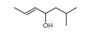 6-methyl-2-(cis)-hepten-4(R)-ol结构式