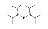 MeP[N(i-C3H7)2]2结构式