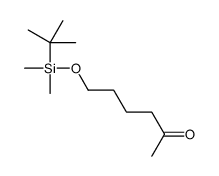 6-[tert-butyl(dimethyl)silyl]oxyhexan-2-one结构式