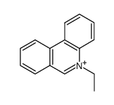 N-ethylphenanthridinium tetrafluoroborate Structure