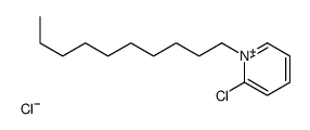 2-chloro-1-decylpyridin-1-ium,chloride结构式