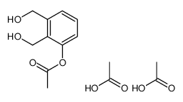 acetic acid,[2,3-bis(hydroxymethyl)phenyl] acetate结构式