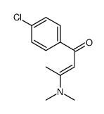 1-(4-chlorophenyl)-3-(dimethylamino)but-2-en-1-one结构式
