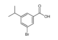 3-溴-5-异丙基苯甲酸结构式