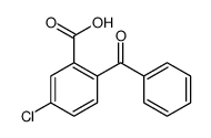 2-benzoyl-5-chlorobenzoic acid结构式