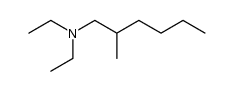 diethyl-(2-methyl-hexyl)-amine结构式