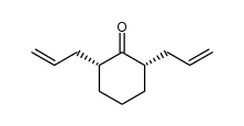(Z)-2,6-diallyl-1-cyclohexanone Structure