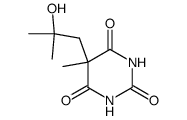 acide (hydroxy-2 methyl-2 propyl)-5 methyl-5 barbiturique Structure