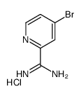 4-BROMOPICOLINIMIDAMIDE HYDROCHLORIDE Structure