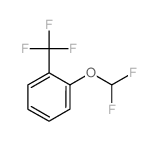 1-(Difluoromethoxy)-2-(trifluoromethyl)benzene Structure