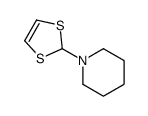 1-(1,3-dithiol-2-yl)piperidine结构式