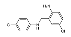 N-(2-amino-5-chloro-benzyl)-4-chloro-aniline结构式