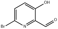 6-溴-3-羟基吡啶-2-醛结构式