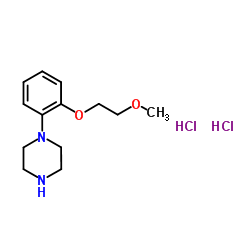 1-[2-(2-Methoxyethoxy)phenyl]piperazine dihydrochloride Structure