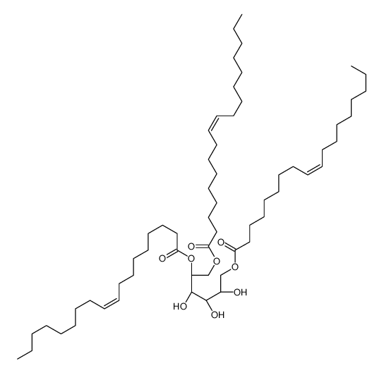 D-glucitol trioleate Structure