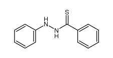 1-Phenyl-2-(thiobenzoyl)hydrazine Structure