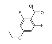2,6-difluoro-4-ethoxybenzoyl chloride结构式